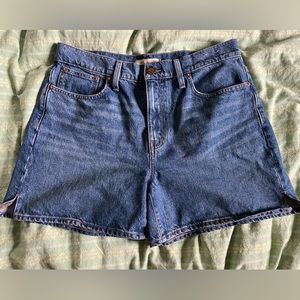 Madewell jean shorts